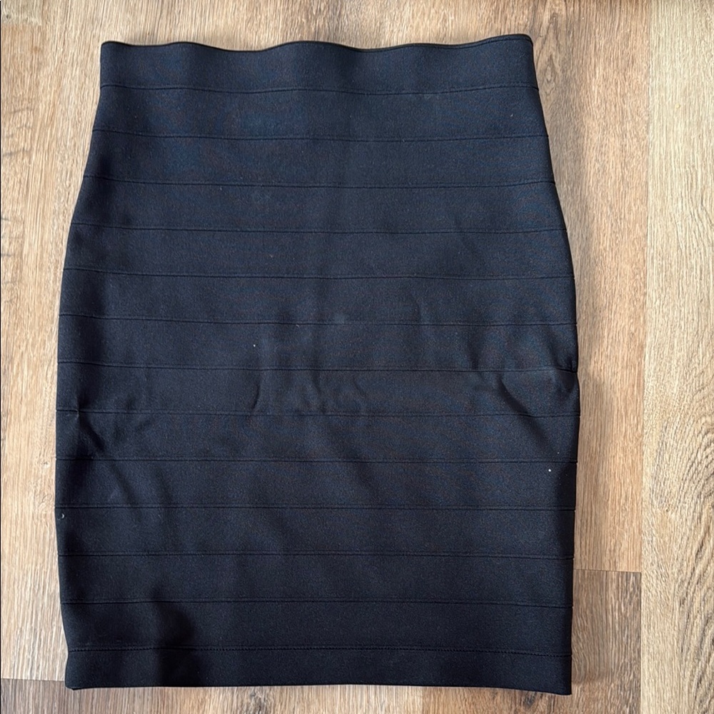 Classic Black Pencil Skirt